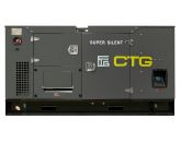 Дизельный генератор CTG 385YU в кожухе с АВР