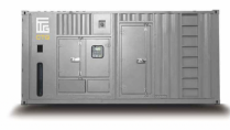 Дизельный генератор CTG 1000B в кожухе