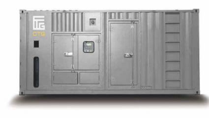 Дизельный генератор CTG 660B в кожухе
