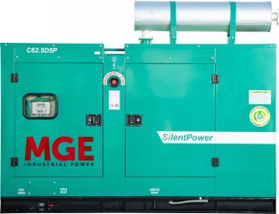 Дизельный генератор MGE P60CS в кожухе