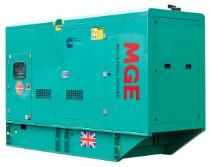 Дизельный генератор MGE P450CS в кожухе с АВР