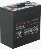 Аккумуляторная батарея Makelsan 6-FM-50 номинальной емкостью 50 Ач