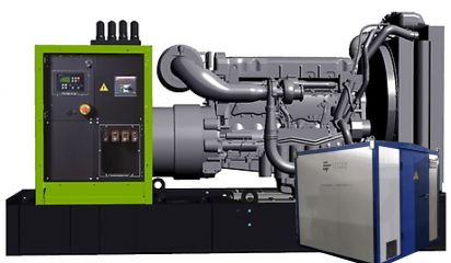 Дизельный генератор Pramac GSW 670 P 400V (ALT. LS)