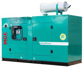 Дизельный генератор MGE P640CS в кожухе