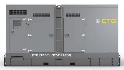 Дизельный генератор CTG 17M в кожухе с АВР